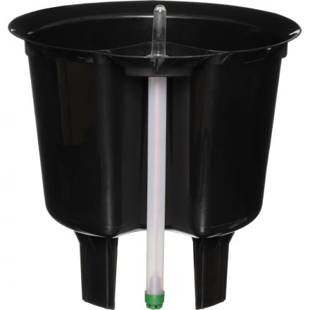 Горшок цветочный с автополивом  КОМФОРТ 12л белый ПИ-33-9ТХ