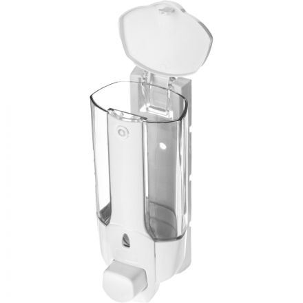 Дозатор для жидкого мыла 380мл пластик белый M-1628 Дозатор для жидкого мыла 380мл пластик белый M-1628