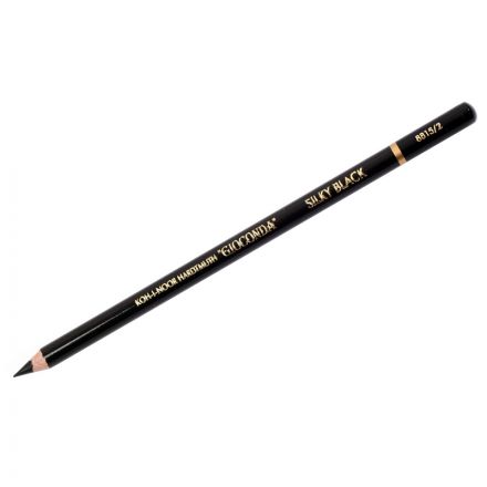 Карандаш художественный Koh-I-Noor "Gioconda Silky 8815" HB, черный матовый, заточен. (ПОД ЗАКАЗ)