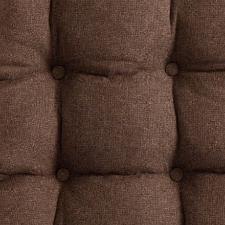 Кресло UT_Charli/Чарли без под. ткань рогожка, коричневый 3М7-147