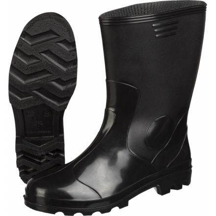 Сапоги мужские цв.черный мод.120 (р.46) ПВХ