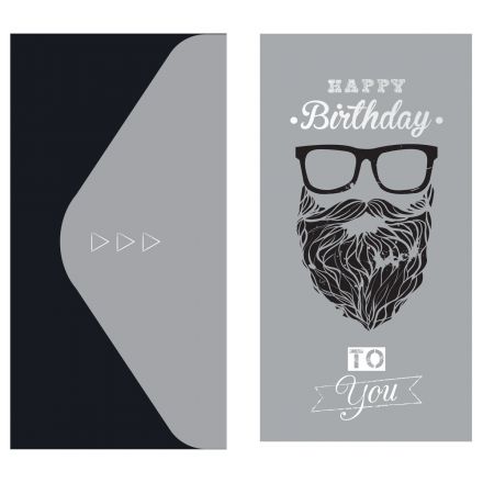 Конверт для денег MESHU "Men's style", 85*164мм, мат. ламинация, фольга Конверт для денег MESHU "Men's style", 85*164мм, мат. ламинация, фольга