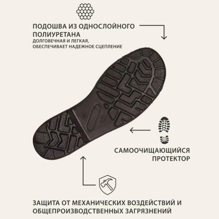 Сапоги Профи утепл. (р.37) (мод. 50)