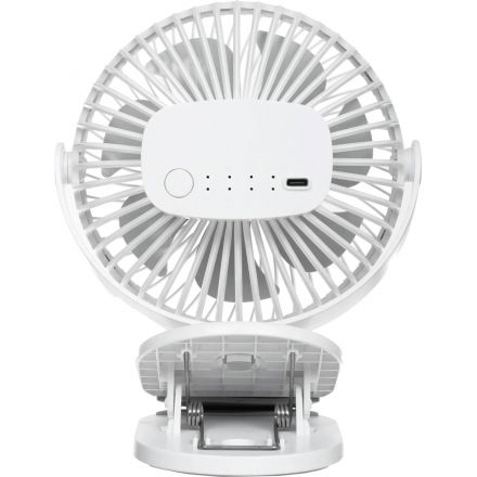 Вентилятор Centek CT-5045,настольный,аккум.1800мАч/5Вт/ 4ск/Клипса/Таймер8ч