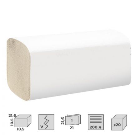 Полотенца бумажные д/дисп. Luscan Professional Vсл1слвт200л20пач/уп Полотенца бумажные д/дисп. Luscan Professional Vсл1слвт200л20пач/уп