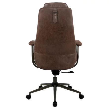 Кресло BRABIX PREMIUM "Arizona EX-573", синхромеханизм, искусственная замша, коричневый, 532944