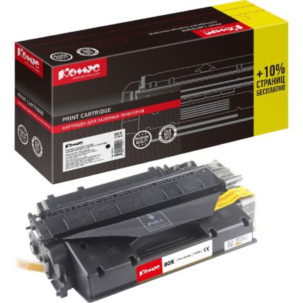 Картридж лазерный Комус CF280X чер. пов.емк. для HP LJ 400/M401 (7500стр)