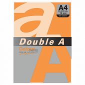 Бумага цветная DOUBLE A, А4, 75 г/м2, 100 л., ярко-оранжевая Бумага цветная DOUBLE A, А4, 75 г/м2, 100 л., ярко-оранжевая
