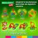 Магнитный конструктор MEGA MAGNETIC BLOCKS-79, с колесной базой и каруселью, BRAUBERG KIDS, 663848