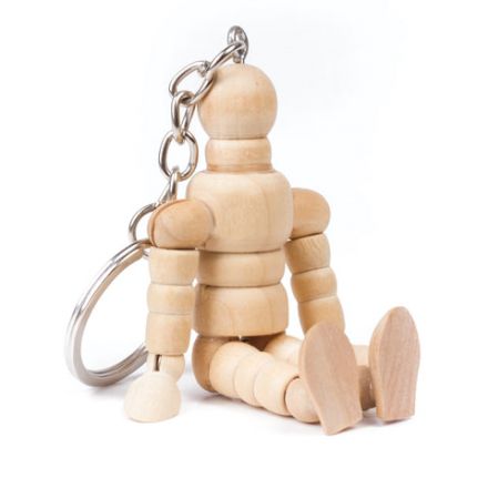 Брелок для ключей "Манекен человека" BRAUBERG ART CLASSIC, дерево, высота 7 см., 191295 Брелок для ключей "Манекен человека" BRAUBERG ART CLASSIC, дерево, высота 7 см., 191295