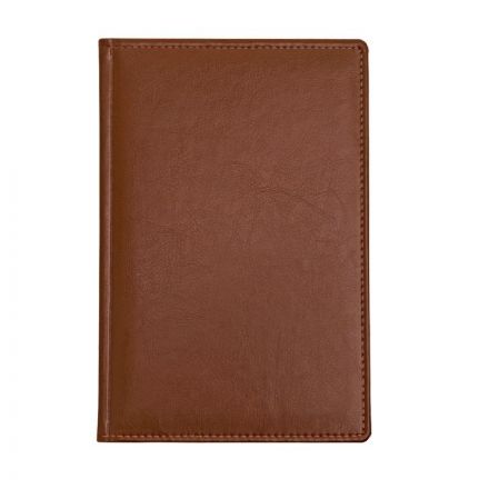 Ежедневник недатированный коричневый,А6,100x150, 320стр,Agenda