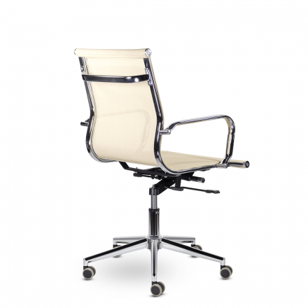 Кресло СН-300 Кайман Н хром Ср TF21 (бежевый) Кресло СН-300 Кайман Н хром Ср TF21 (бежевый)