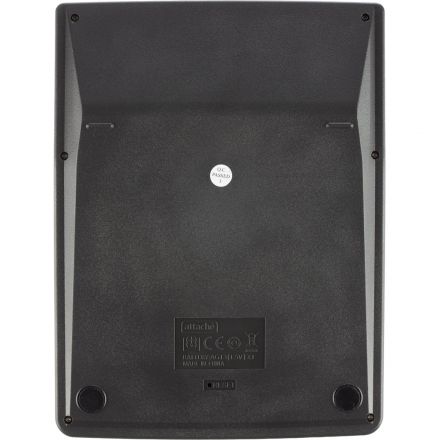 Калькулятор настольный Attache CDB1201-BK 12-разрядный черный 205x155x35 мм