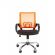 Кресло VT_EChair-304 TC Net ткань черн/сетка оранж, хром