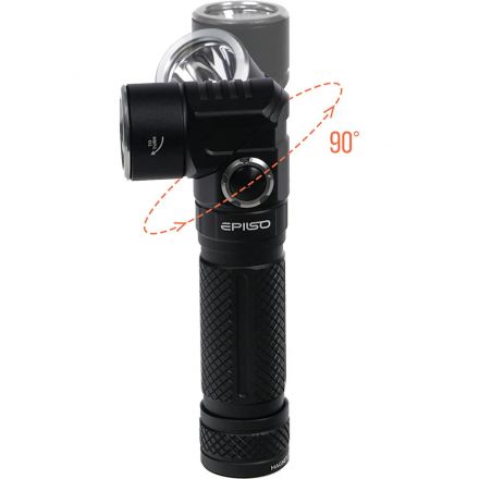 Фонарь EPILSO EPF-220 (карманный, налобный, Luminus SST40, 10W, аккум18650)