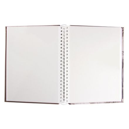 Фотоальбом BRAUBERG 20 магнитных листов, 23х28 см, "Трамвай", светло-коричневый, 391125