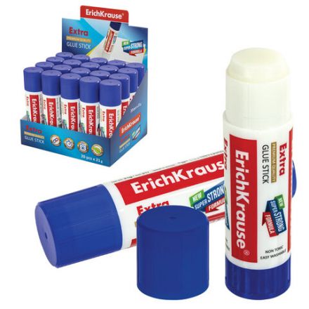 Клей-карандаш ERICH KRAUSE, 21 г, 2368 Клей-карандаш ERICH KRAUSE, 21 г, 2368