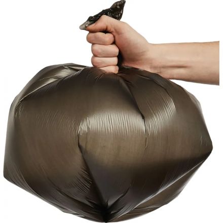 Мешки для мусора ПНД 30л 10мкм 30шт/рул черные 48x60см Концепция Быта_СПБ