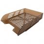 Лоток горизонтальный для бумаг BRAUBERG ECO, 330х245х65 мм, сетчатый, дымчатый, 239012 Лоток горизонтальный для бумаг BRAUBERG ECO, 330х245х65 мм, сетчатый, дымчатый, 239012