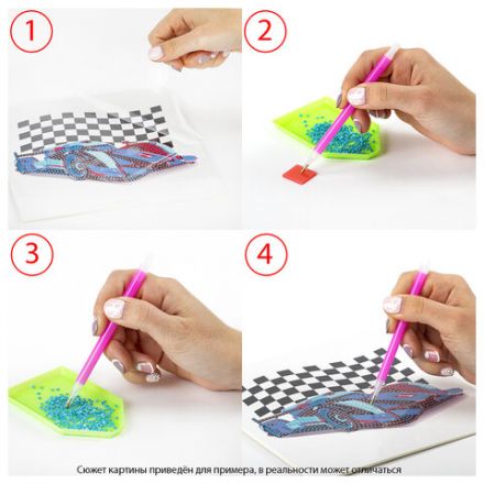 Картина стразами (алмазная мозаика) 20х20 см, ЮНЛАНДИЯ "Бабочка", картон, 662434 Картина стразами (алмазная мозаика) 20х20 см, ЮНЛАНДИЯ "Бабочка", картон, 662434