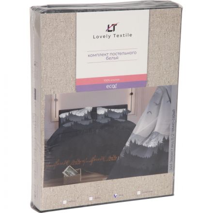 Постельное белье 1,5сп бязь набивная 120г/м2 (нав.50х70 2шт.), Эверест Постельное белье 1,5сп бязь набивная 120г/м2 (нав.50х70 2шт.), Эверест