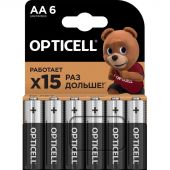 Батарейка OPTICELL Basic AA 6шт/уп Батарейка OPTICELL Basic AA 6шт/уп