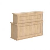 Стойка рецепция RMS 160 Дуб Девон 1600х600х1200 RAUT Стойка рецепция RMS 160 Дуб Девон 1600х600х1200 RAUT