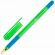Ручка шариковая с грипом BRAUBERG "X-ONE NEON", СИНЯЯ, корпус ассорти, узел 0,5 мм, линия письма 0,35 мм, 143987
