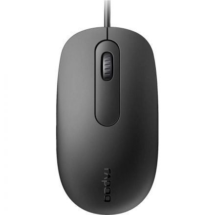 Мышь компьютерная RAPOO N200 проводная, черный Мышь компьютерная RAPOO N200 проводная, черный