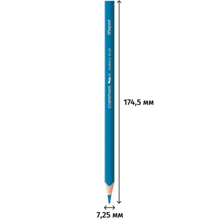 Карандаши цветные Maped COLOR'PEPS трехгранные,пластик,12цв/наб,862702 Карандаши цветные Maped COLOR'PEPS трехгранные,пластик,12цв/наб,862702