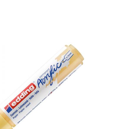 Маркер акриловый Edding 5000/915.скош.нак. 5-10 мм. Цвет Пастельный желтый Маркер акриловый Edding 5000/915.скош.нак. 5-10 мм. Цвет Пастельный желтый