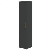 Шкаф колонка с глухой дверью и топом FHC 40.1 Черный графит/Черный графит 404х429х1983 FORTA Шкаф колонка с глухой дверью и топом FHC 40.1 Черный графит/Черный графит 404х429х1983 FORTA