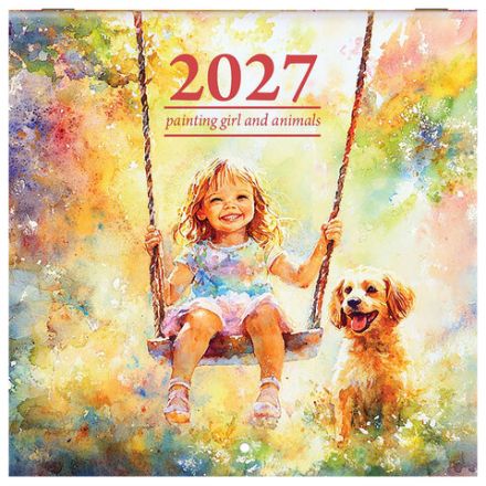 Календарь настенный перекидной 2027 г., BRAUBERG, 12 листов, 21,4х42,8 см, МИНИ, "Painting girl", 118437 Календарь настенный перекидной 2027 г., BRAUBERG, 12 листов, 21,4х42,8 см, МИНИ, "Painting girl", 118437