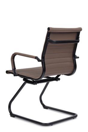 Кресло Хьюго RCH 6002-3SEB Коричневый/Металл Черный Кресло Хьюго RCH 6002-3SEB Коричневый/Металл Черный