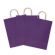 Крафт-пакет бумажный "Dark violet" 26х15х35 см, с кручеными ручками, 80 г/м2, моноцвет, 112405 Крафт-пакет бумажный "Dark violet" 26х15х35 см, с кручеными ручками, 80 г/м2, моноцвет, 112405