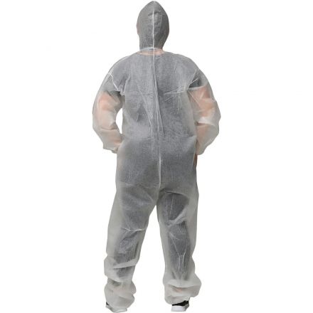 Комбинезон одноразовый Каспер Комус белый 20 г/кв.м (р.4XL), 20шт/уп Комбинезон одноразовый Каспер Комус белый 20 г/кв.м (р.4XL), 20шт/уп