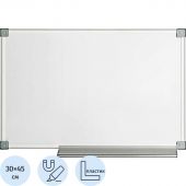 Доска магнитно-маркерная Attache Economy Classic 30х45см лак, ПВХ профиль