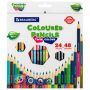 Карандаши цветные двусторонние BRAUBERG PREMIUM TWIN COLOUR, 24 штуки, 48 цветов, шестигранные, грифель 3,3 мм, натуральное дерево, 181875 Карандаши цветные двусторонние BRAUBERG PREMIUM TWIN COLOUR, 24 штуки, 48 цветов, шестигранные, грифель 3,3 мм, натуральное дерево, 181875