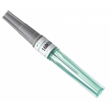 Игла двусторонняя 21G (0,8х25мм) зеленая 450042 VACUETTE VISIO PLUS100шт/уп