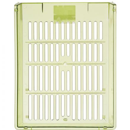 Лоток для бумаг Attache Bright Colours решетчатый прозрачный зеленый