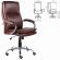 Кресло офисное BRABIX PREMIUM "Cuba EX-542", экокожа, коричневое, 532550