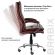 Кресло офисное BRABIX PREMIUM "Cuba EX-542", экокожа, коричневое, 532550