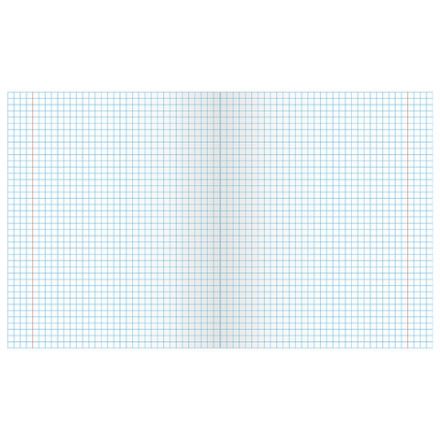 Тетрадь ЗЕЛЁНАЯ обложка 12 л., клетка с полями, офсет, "Маяк", Т5012Т2 5Г