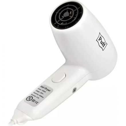 Фен Puff-1300, белый, 1,3 кВт Фен Puff-1300, белый, 1,3 кВт