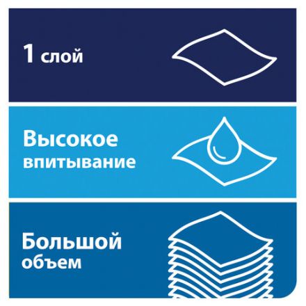 Полотенца бумажные рулонные 280 м, Tellus/TORK Matic (Система H1) UNIVERSAL, КОМПЛЕКТ 6 рулонов, 290100