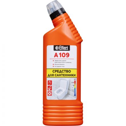 Профхим сантех кисл д/удален налет ржав Effect/ALFA 109, 0,75л Профхим сантех кисл д/удален налет ржав Effect/ALFA 109, 0,75л