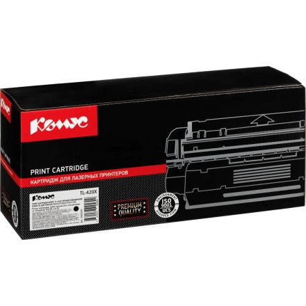 Тонер-картридж Комус TL-420X чер.пов.емк.для Pantum P3010/P3300/6700/7100