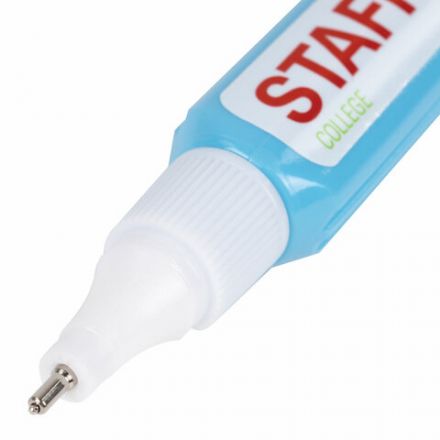 Ручка-корректор STAFF "College", 4 мл, металлический наконечник, 226815 Ручка-корректор STAFF "College", 4 мл, металлический наконечник, 226815