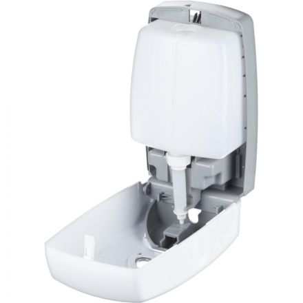 Дозатор для жидкого мыла 1000мл пластик белый M-6201 Дозатор для жидкого мыла 1000мл пластик белый M-6201