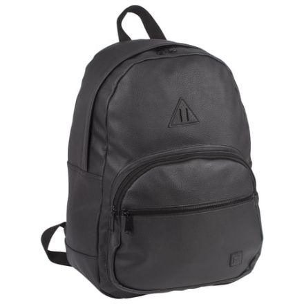 Рюкзак BRAUBERG CELEBRITY универсальный, с отделением для ноутбука, экокожа, черный, 42х30х15 см, 227084